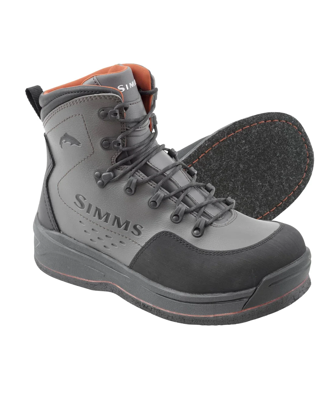 Simms Simm's - M's Freestone Wading Boots - Felt Soles - Gunmetal 3 Simms Simm's - M's Freestone Wading Boots - Felt Soles - Gunmetal