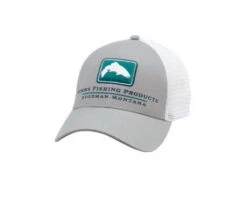 Simms - Trout Icon Trucker Hat - Granite