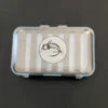 FLY FISH FOOD LOGO FLY BOX, CLEAR DOUBLE SIDED - LARGE, DRY AND NYMPH FOAM -Angler Gear Shop AB18EFB 2