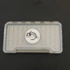 FLY FISH FOOD LOGO FLY BOX, CLEAR SINGLE SIDED - LARGE WITH EASY GRIP FOAM -Angler Gear Shop AB99 EGF 2
