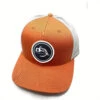 Fly Fish Food Black Logo Hat - Orange -Angler Gear Shop FFFHAT BOR 2