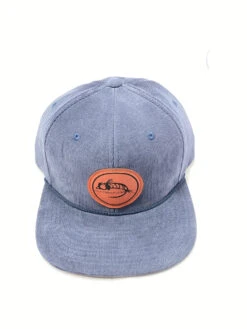 Fly Fish Food Logo Hat - Navy Corduroy