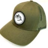 Fly Fish Food Logo Hat - Olive -Angler Gear Shop FFFHAT OLIVE 2