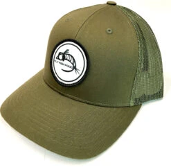 Fly Fish Food Logo Hat - Olive