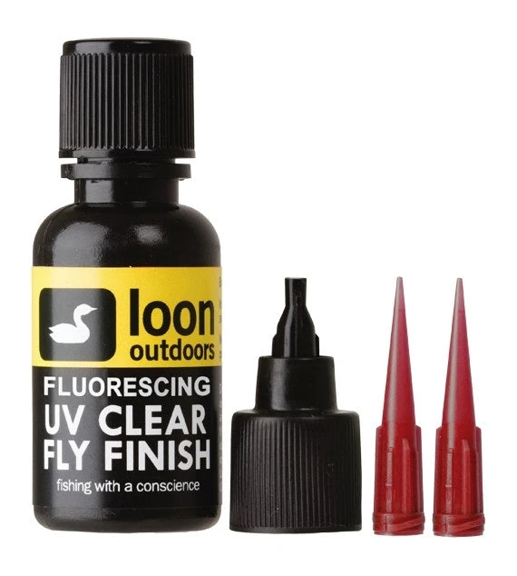 Loon Fluorescing UV Clear Fly Finish 3 Loon Fluorescing UV Clear Fly Finish