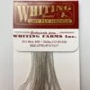 Whiting 100 Pack Dry Fly Hackle - Light Dun - 12 -Angler Gear Shop Light Dun