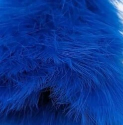 1oz Master Pack: Fish Hunter Premium Strung Marabou -Angler Gear Shop Marabou Electric Blue