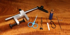 Hareline Fly Tying Material Kit With Premium Tools And Vise -Angler Gear Shop PTKIT 3