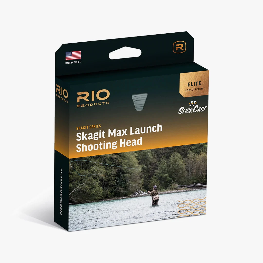 RIO Elite Skagit Max Launch Shooting Heads 3 RIO Elite Skagit Max Launch Shooting Heads
