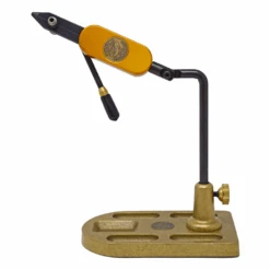 Regal - Medallion Vise - Regular Head - Bronze Pocket Base -Angler Gear Shop Regal MedallionRegularHead BronzePocketBase OrangeEmber
