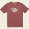 Howler Bros - Fish Shaka T-Shirt - Burgundy Heather 1 Howler Bros - Fish Shaka T-Shirt - Burgundy Heather -Angler Gear Shop Screenshot2022 08 25162039