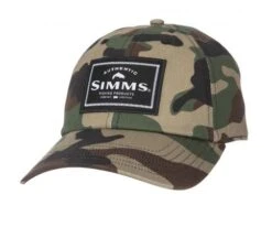 Simms Single Haul Cap -Angler Gear Shop Single Haul Woodlands Camo
