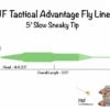 FNF Tactical Advantage Fly Line - Sneaky Tip Slow (0.5ips)
