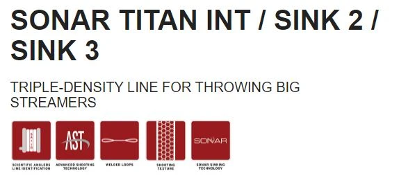 Scientific Anglers Sonar Titan Int/Sink 2/Sink 3 Fly Line 5 Scientific Anglers Sonar Titan Int/Sink 2/Sink 3 Fly Line - Image 3