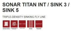 Scientific Anglers Sonar Titan Intermediate/Sink 3/Sink 5 Fly Line 8 Scientific Anglers Sonar Titan Intermediate/Sink 3/Sink 5 Fly Line -Angler Gear Shop SonarTitanI.3.5Tech
