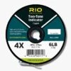 RIO Two-Tone Indicator Tippet - Black/White -Angler Gear Shop eb1