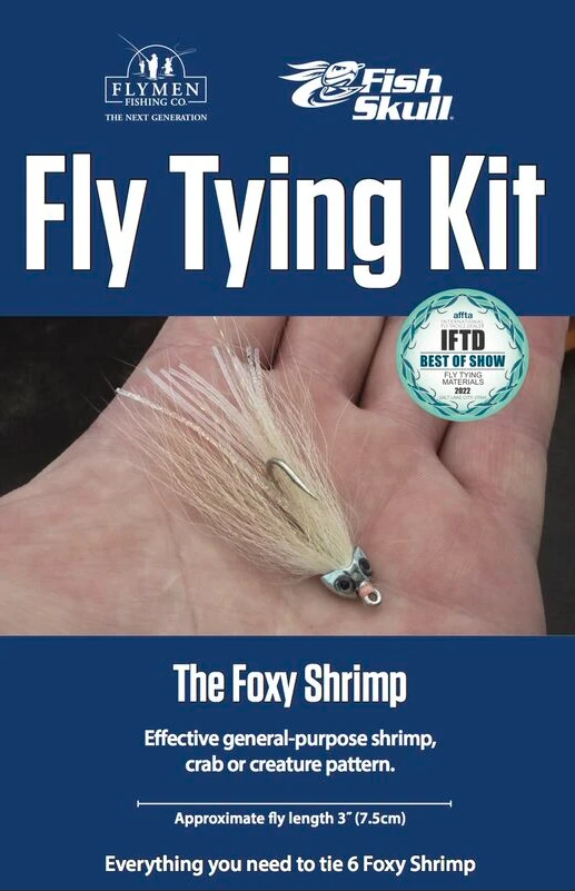 Hareline Fly Tying Kit - The Foxy Shrimp 3 Hareline Fly Tying Kit - The Foxy Shrimp
