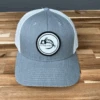 Fly Fish Food Logo Hat - Heather Grey/White -Angler Gear Shop heathergraywhite