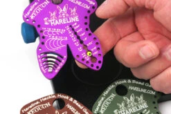 Hareline Hackle, Hook & Bead Gauge -Angler Gear Shop hhbgb