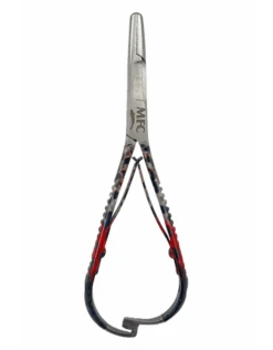 MFC Mitten Scissor Clamp - River Camo - 5" -Angler Gear Shop montana fly company mfc mitten clamp river camo 5 1