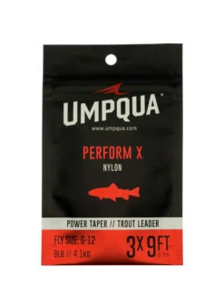 Umpqua Perform X Power Taper Leader 9' - 3 Pack